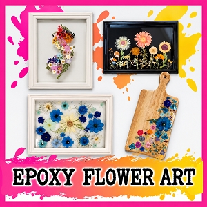 Epoxy Flower Art