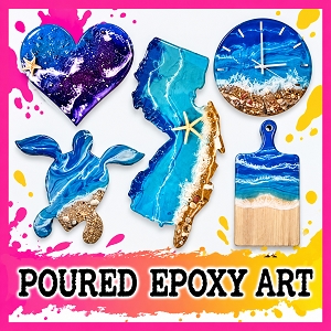 Poured Epoxy Art